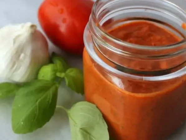 Making Tomato Paste with Sun Dried Tomatos